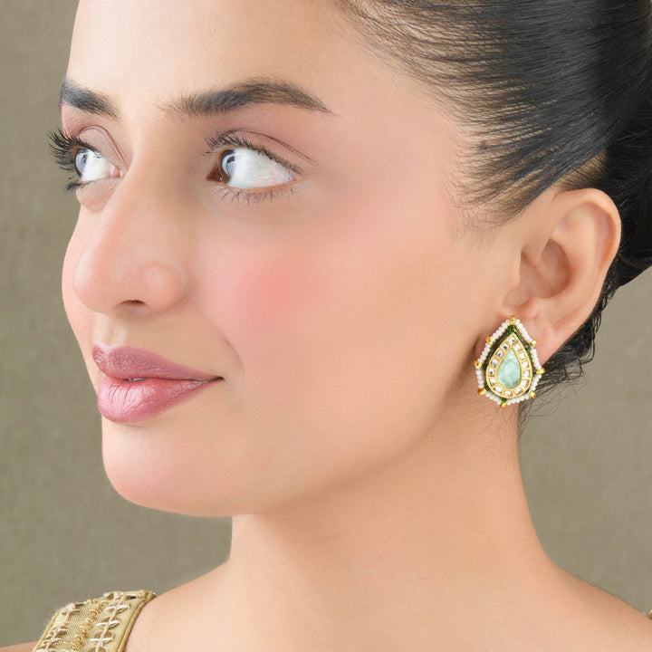Rajvi Polki Studs