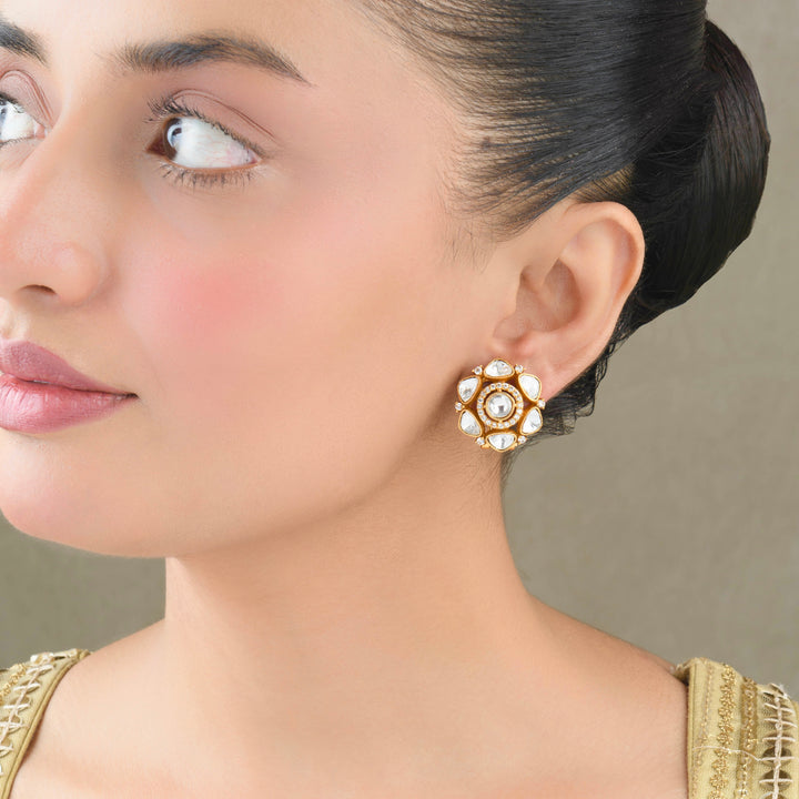Ahana Polki Studs