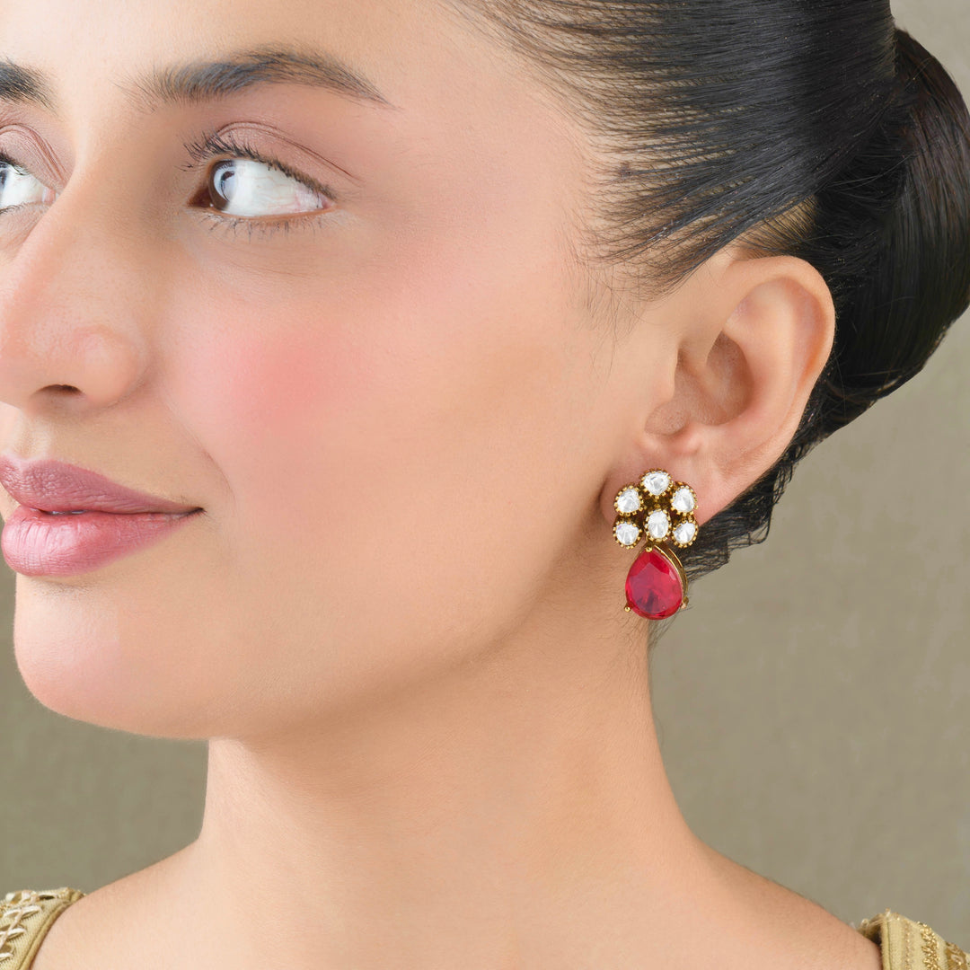 Ishira Polki Earrings