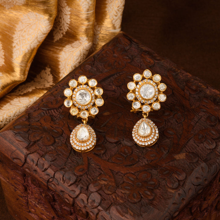 Tavisha Polki Studs