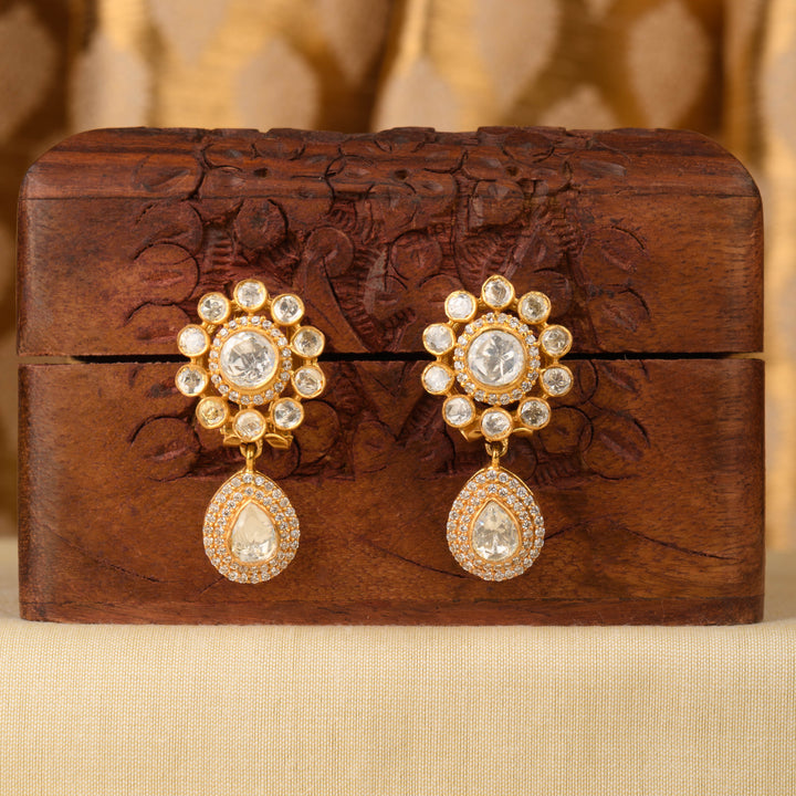 Tavisha Polki Studs