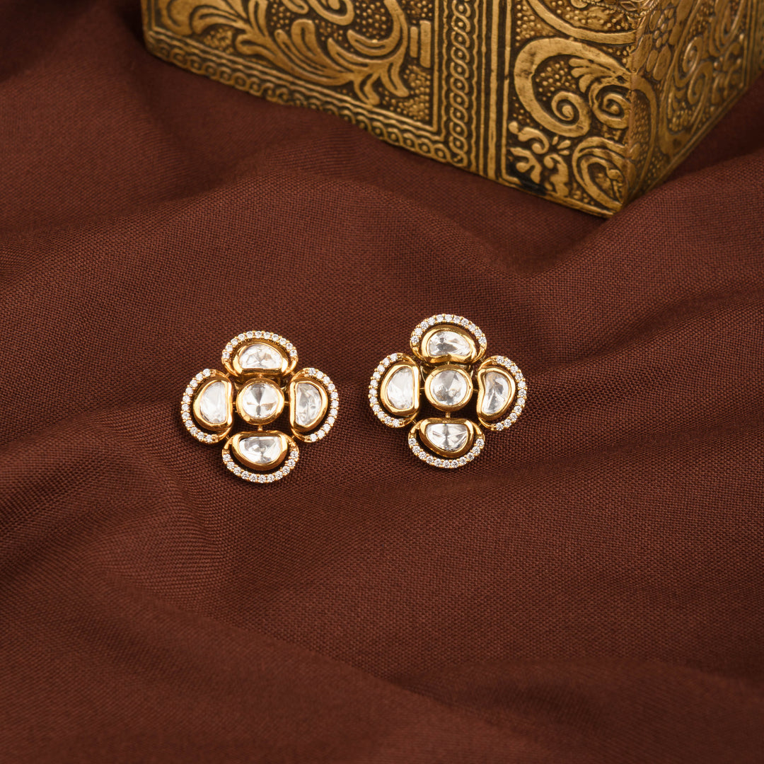 Nishi Polki Studs