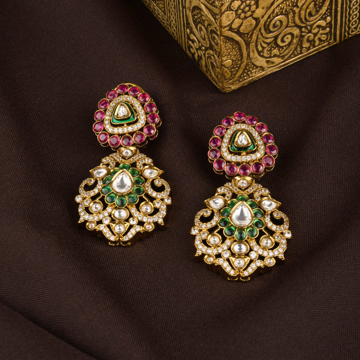 Riha Polki Earrings