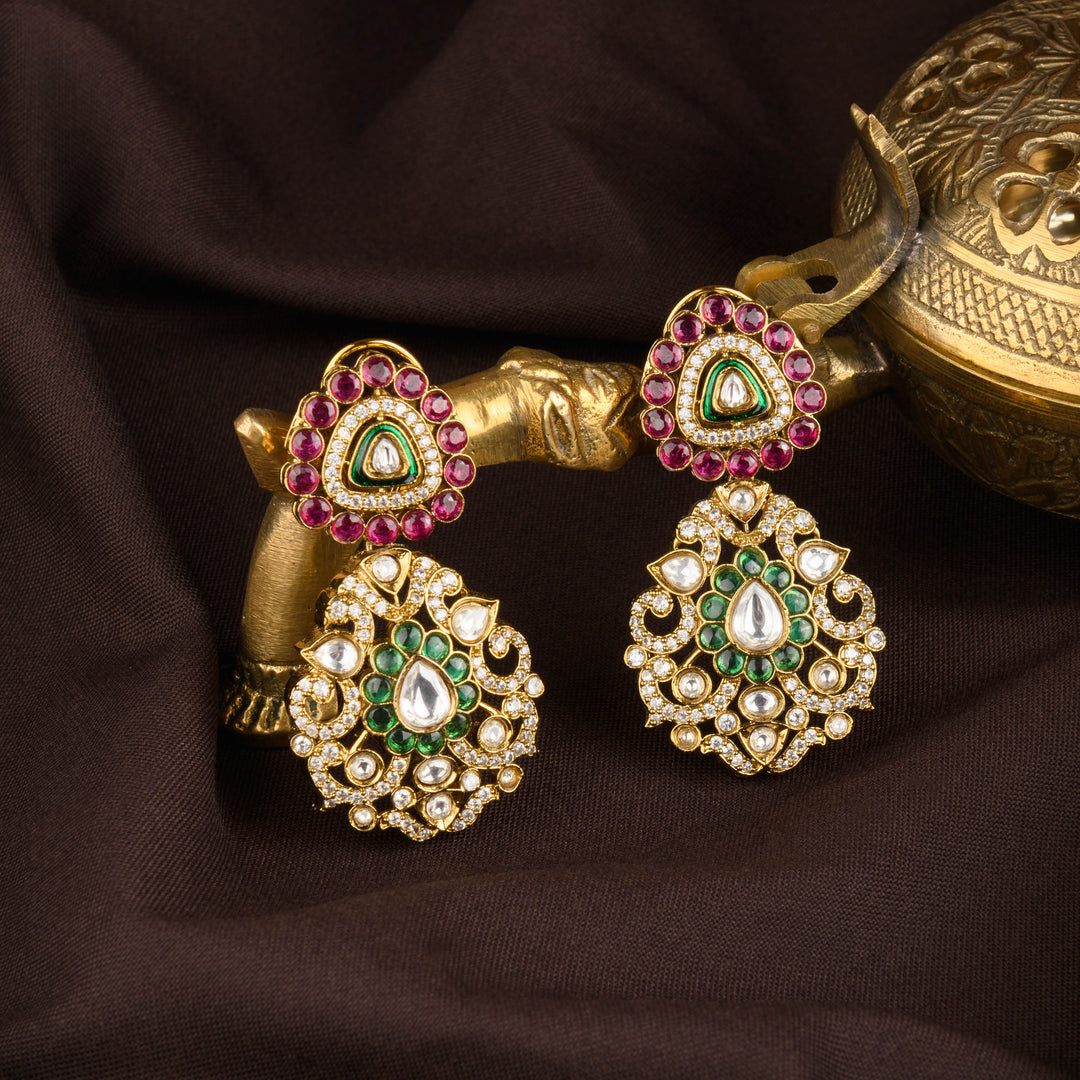 Riha Polki Earrings