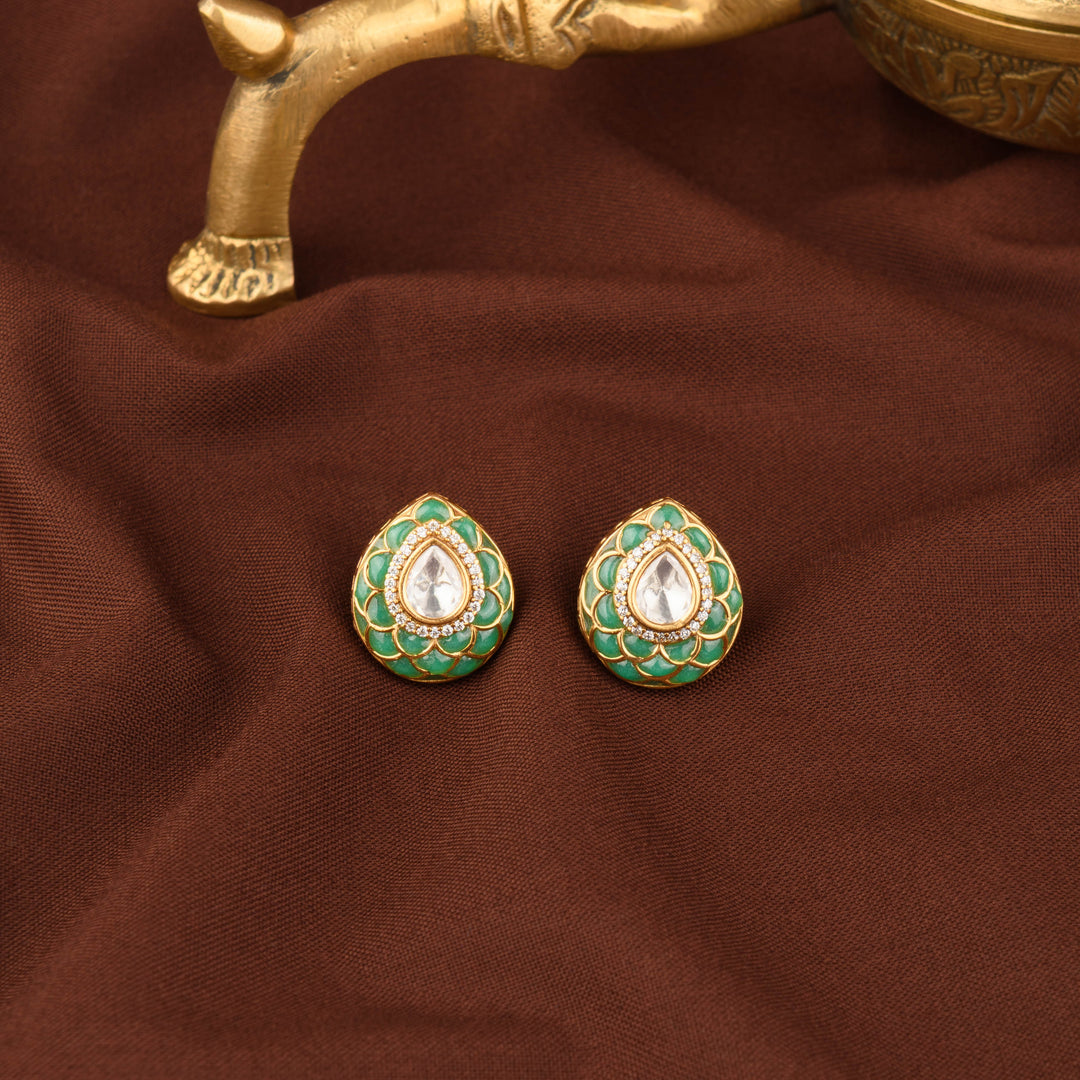 Amaira Polki Studs