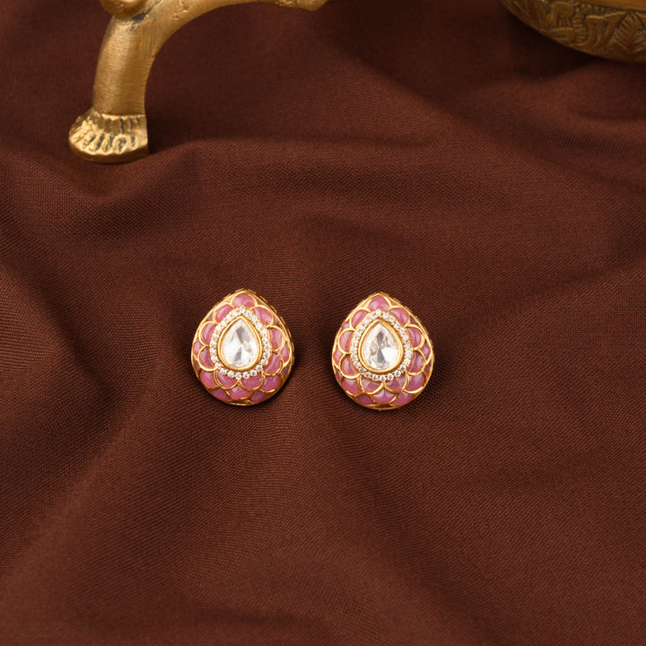 Amaira Polki Studs