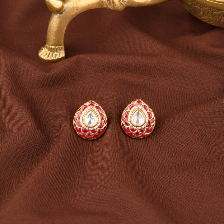 Amaira Polki Studs