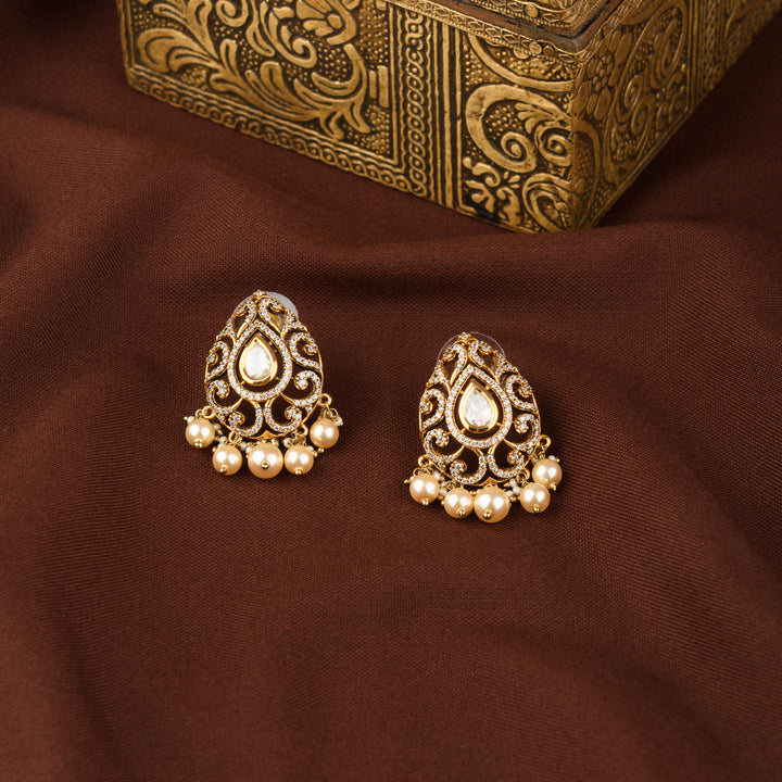 Baani Victorian Polki Studs