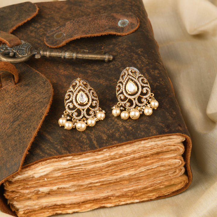 Baani Victorian Polki Studs