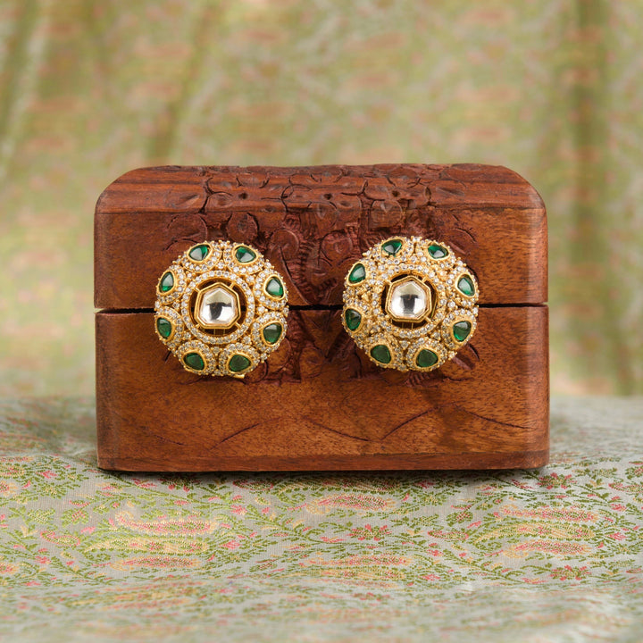 Inaya Polki Studs