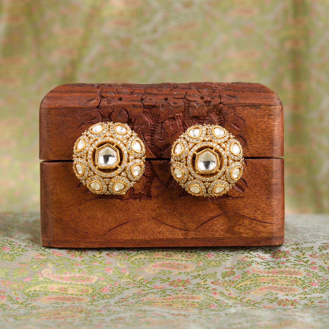 Inaya Polki Studs