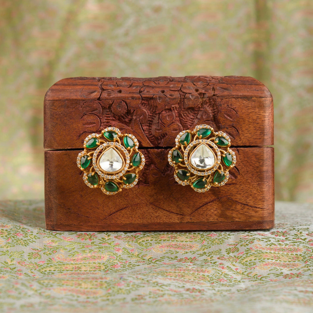 Aafiya Polki Studs