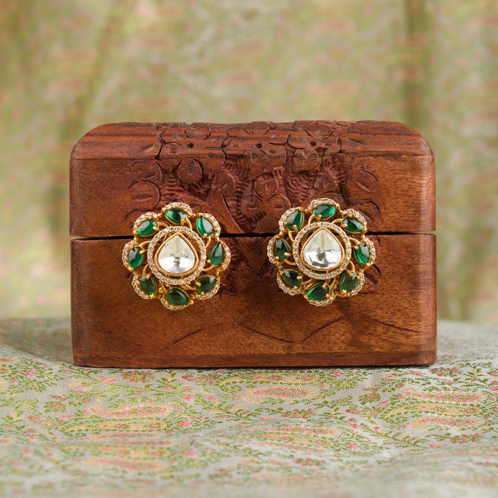 Aafiya Polki Studs