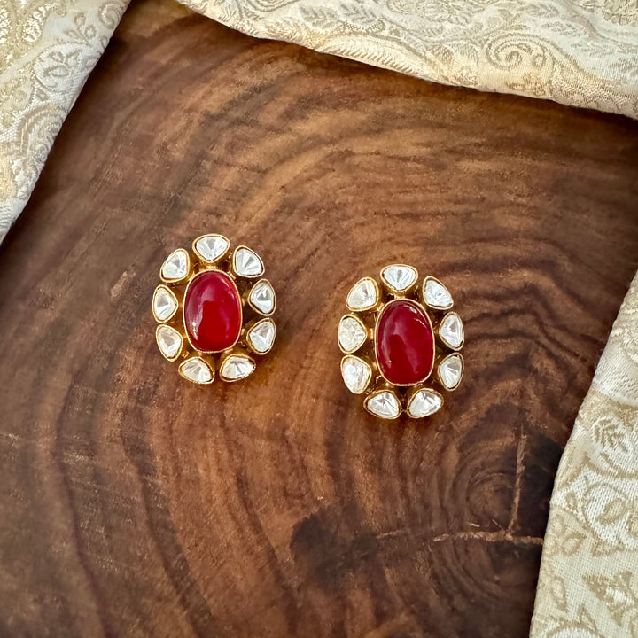 Dishya Polki Studs