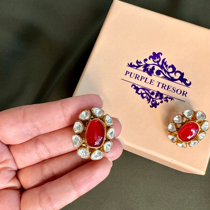 Dishya Polki Studs