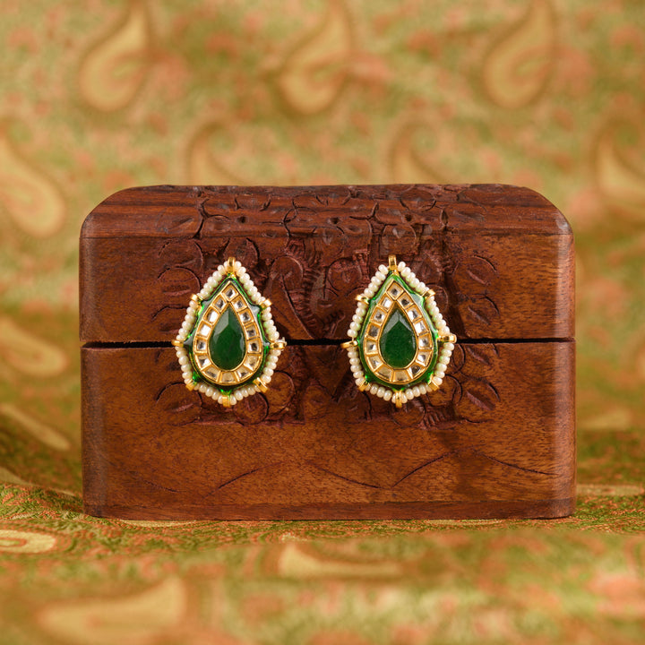 Rajvi Polki Studs