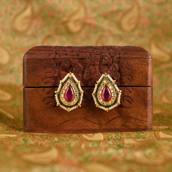 Rajvi Polki Studs