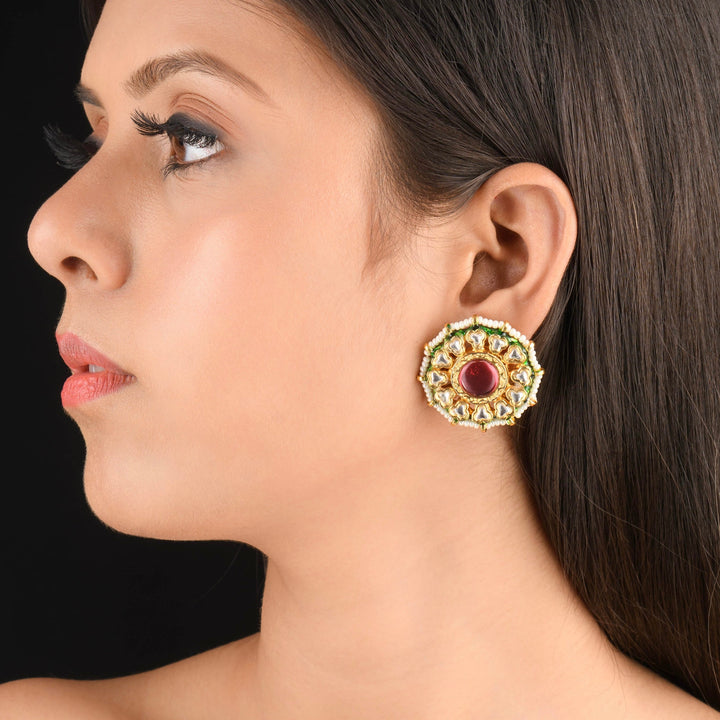 Ruhi Polki Earrings