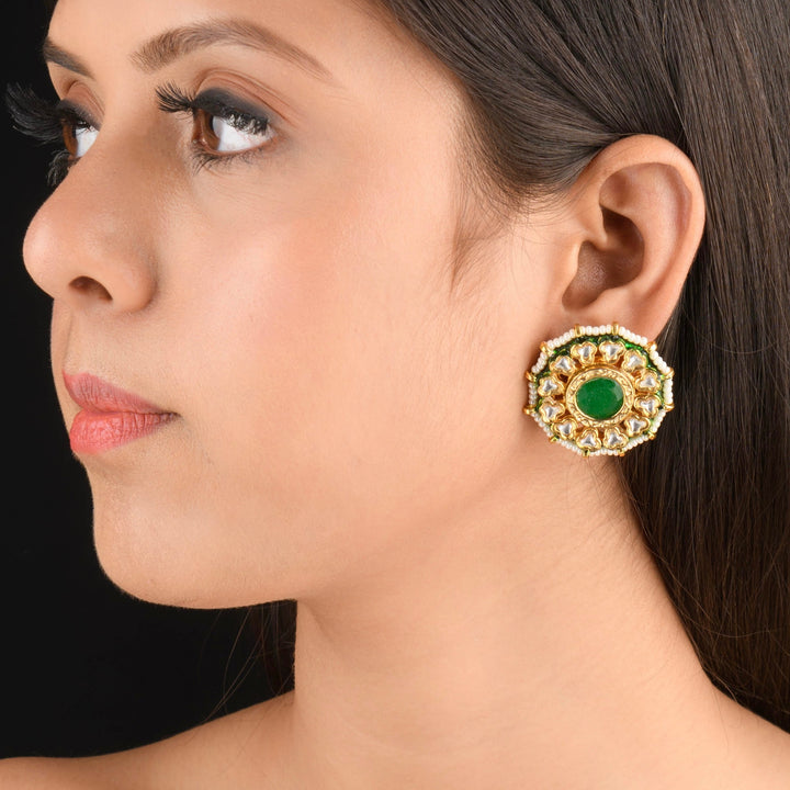 Ruhi Polki Earrings