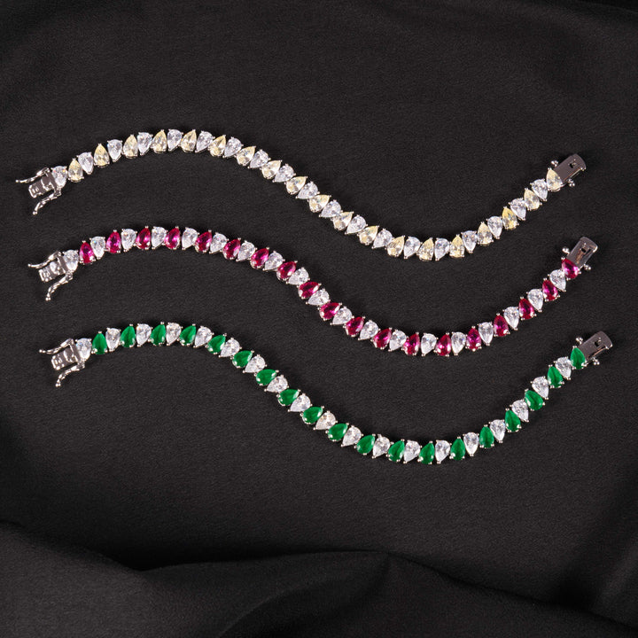Fleur Tennis Bracelet