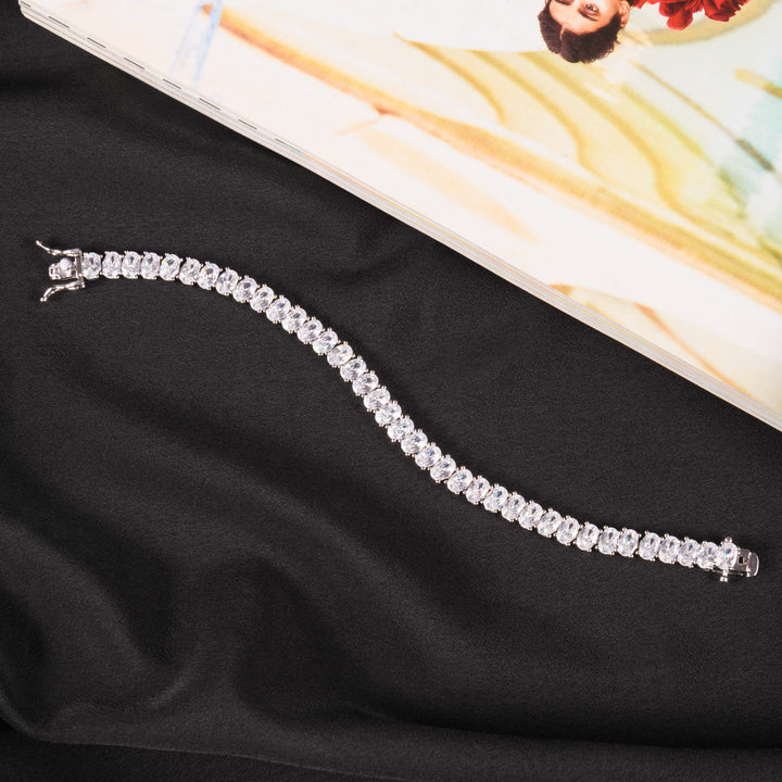Celeste Tennis Bracelet