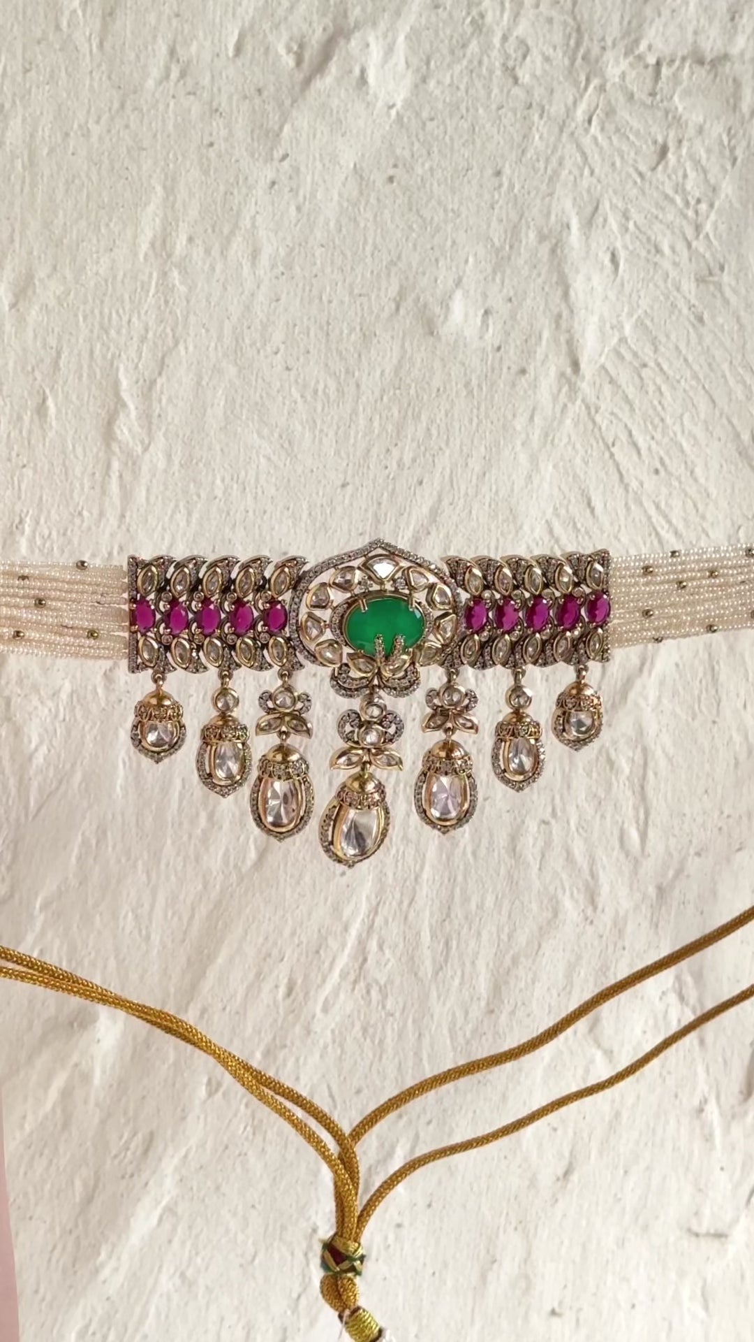 Kaveri Polki Choker Set