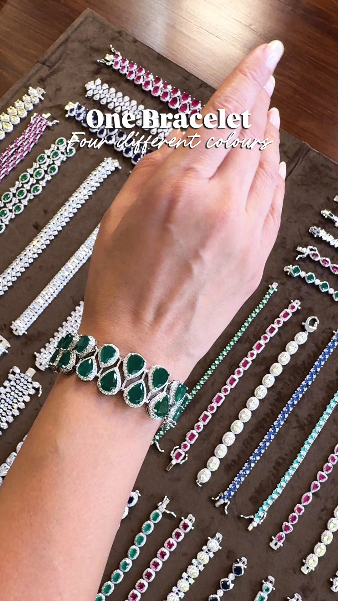 Isabella Tennis Bracelet