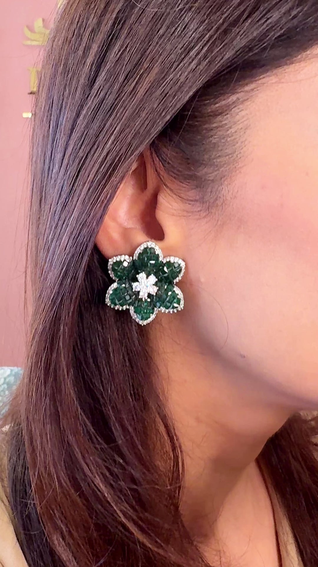 Eveline Flower Studs
