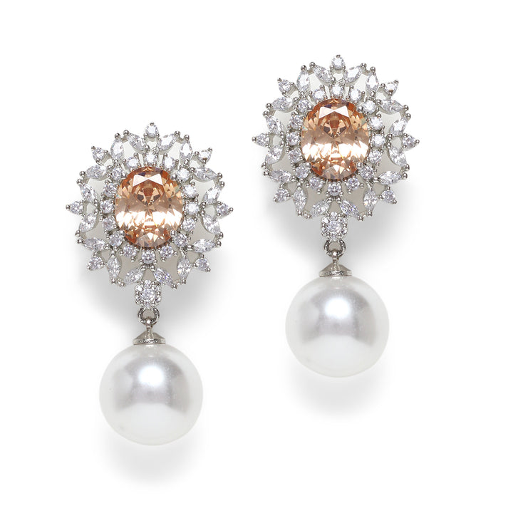 Gina Diamond and Pearl Studs