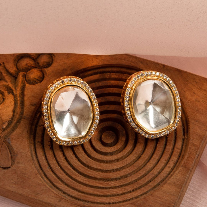 Ruma Polki Studs