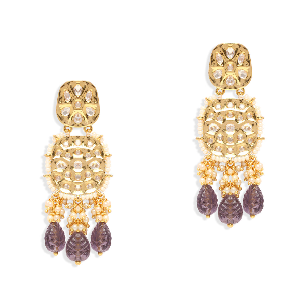 Zabya Polki Earrings