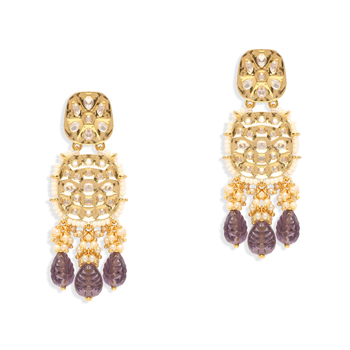 Zabya Polki Earrings