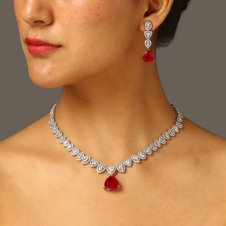 Vienna Diamond Necklace Set