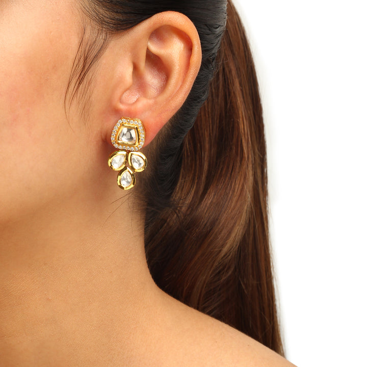 Aagam Kundan Earrings