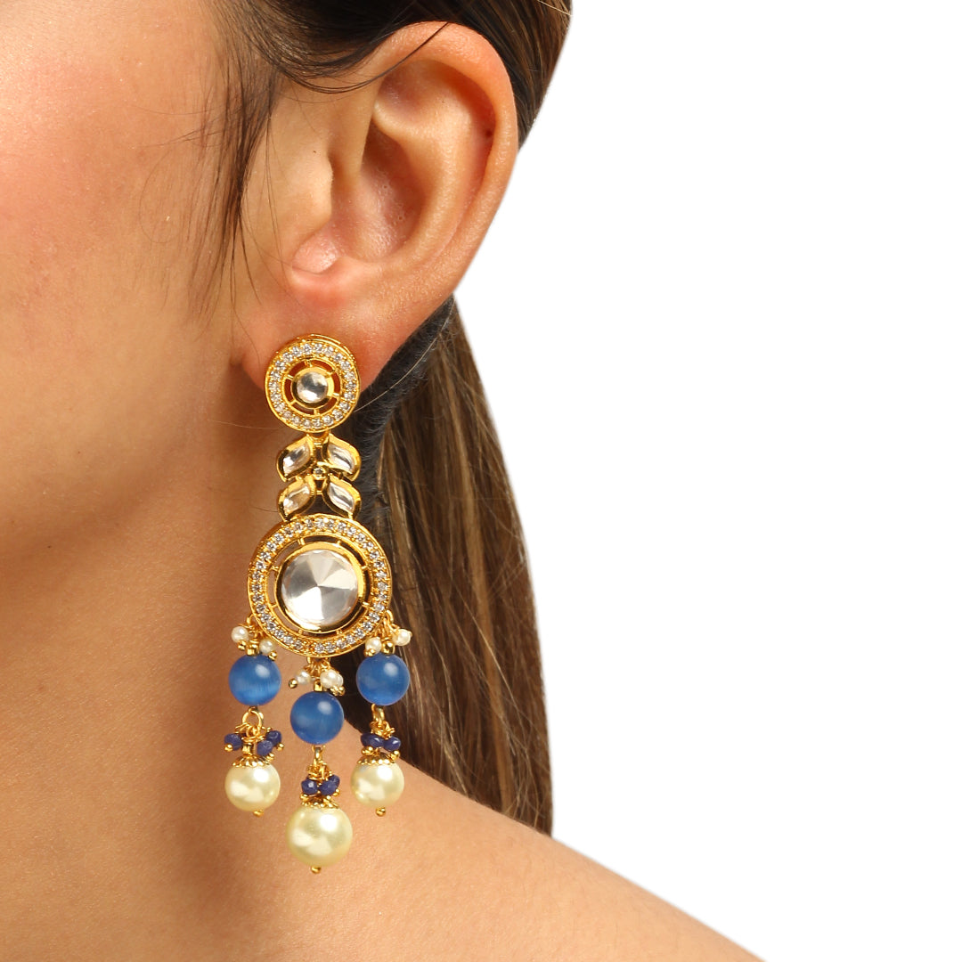 Omera Polki Earrings