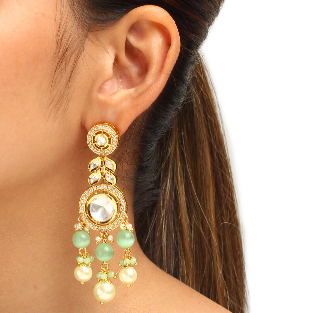 Omera Polki Earrings