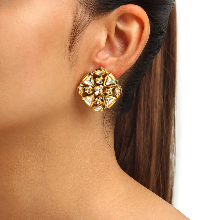 Aminah Kundan Earrings