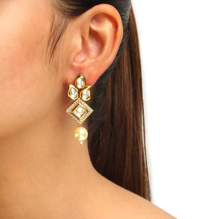 Dania Kundan Earrings