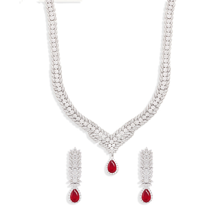 Talia Diamond Necklace Set