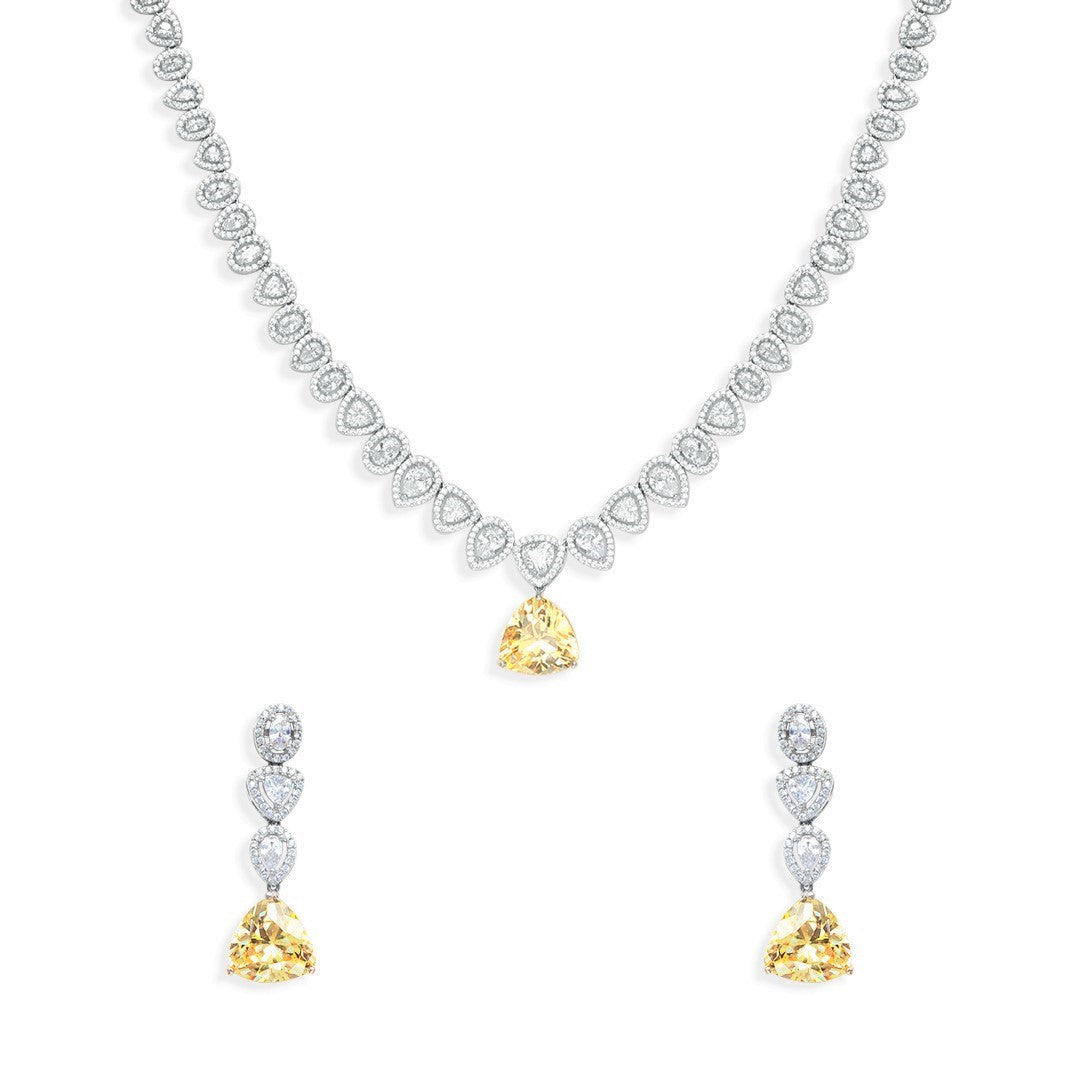 Vienna Diamond Necklace Set