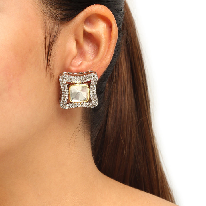 Adiva Polki Studs