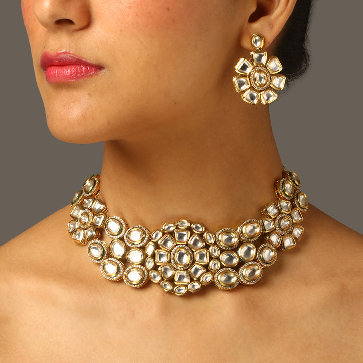 Toral Polki Necklace Set