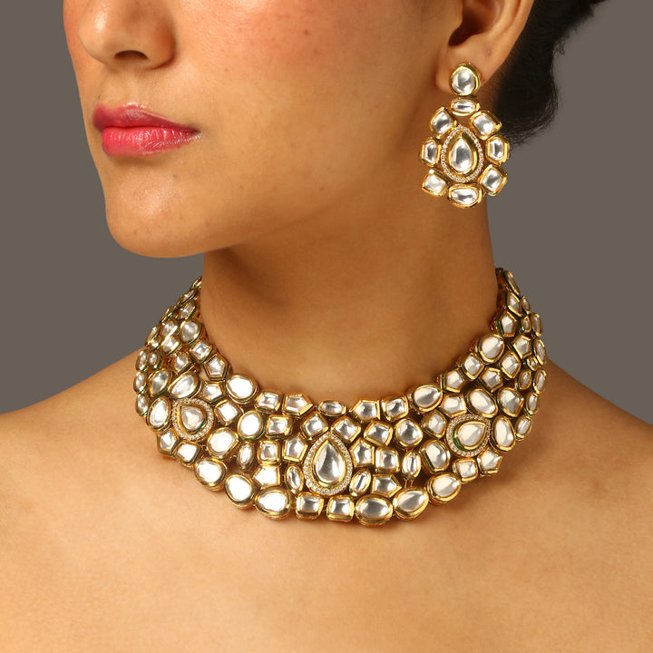 Tarani Polki Necklace Set