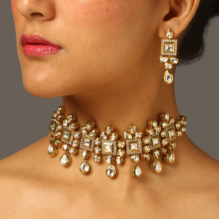 Varuni Polki Choker Set