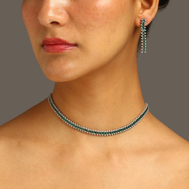 Helen Diamond Choker Set