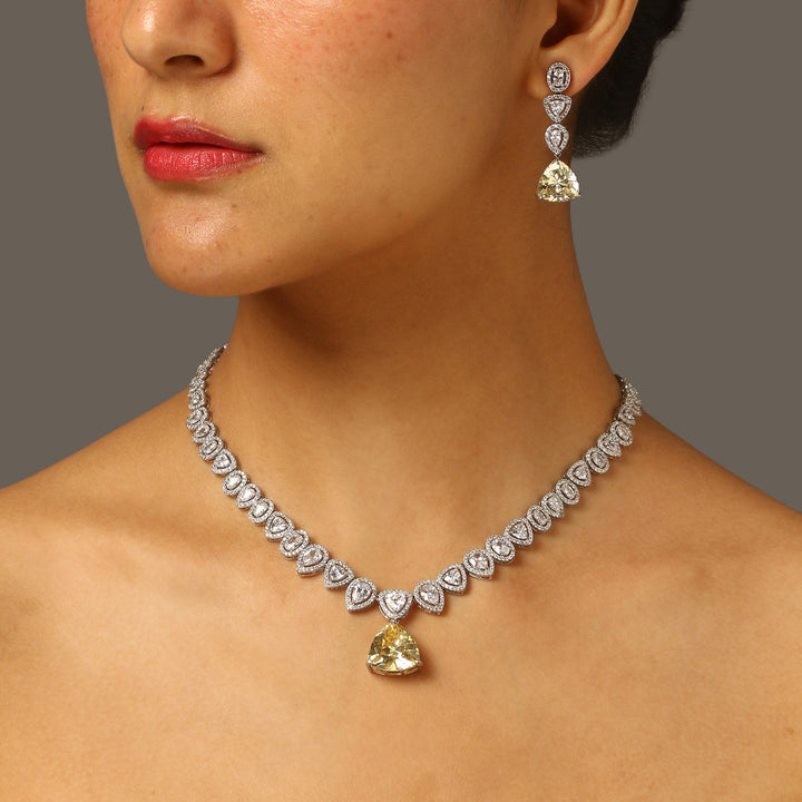 Vienna Diamond Necklace Set