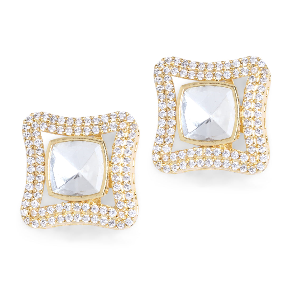 Adiva Polki Studs