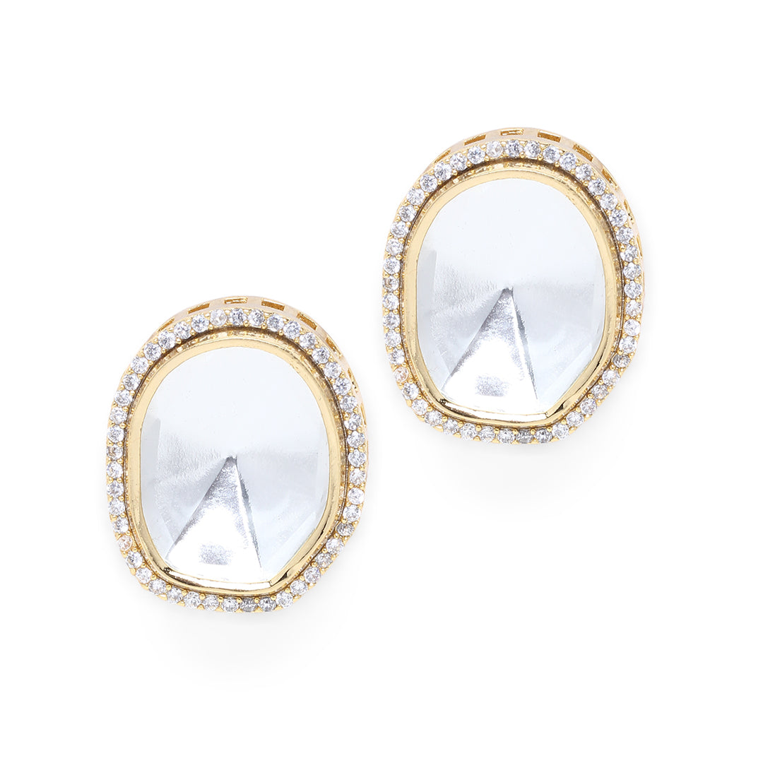 Ruma Polki Studs