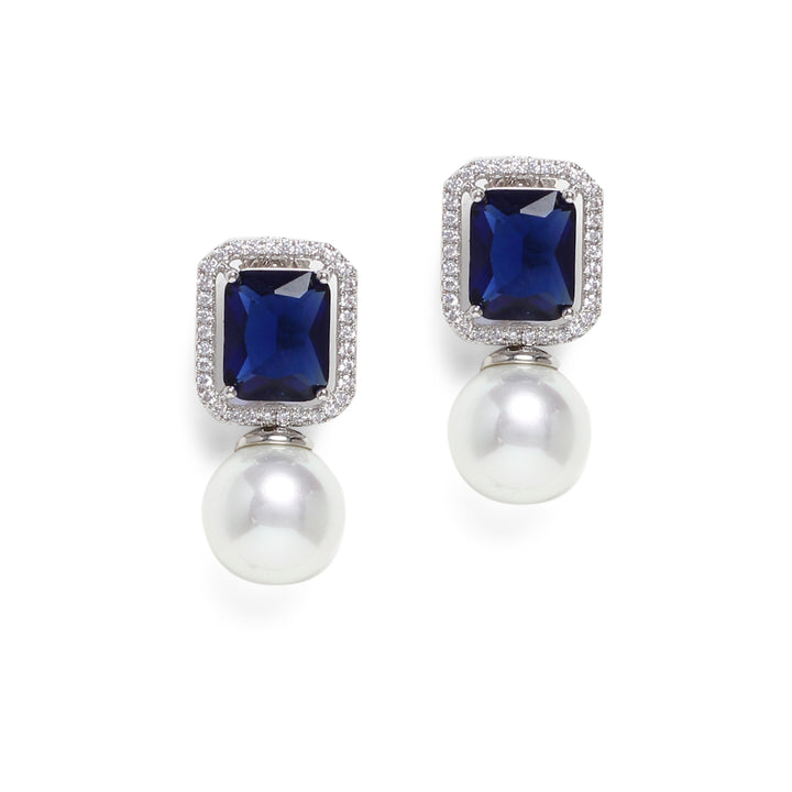 Edna Diamond and Pearl Studs