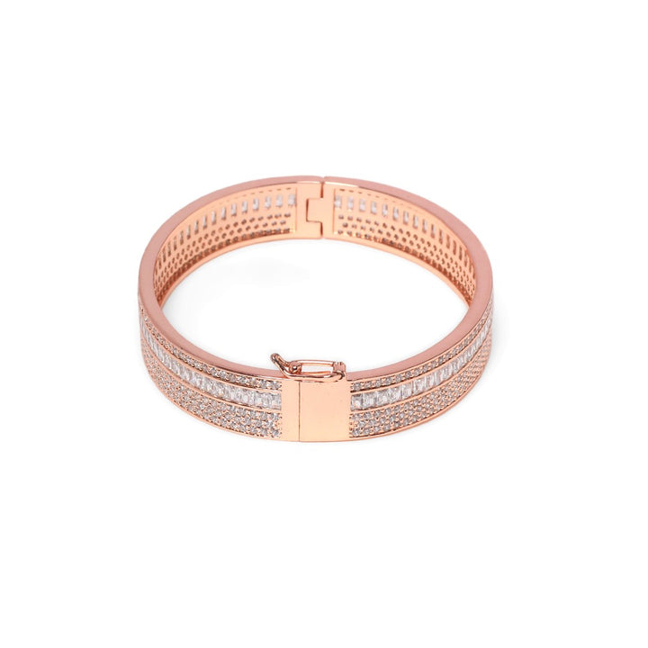 Daisy Rose Gold Diamond Bracelet